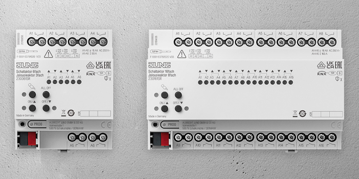 KNX Schalt- und Jalousieaktoren bei TIM-e GmbH in Rodgau