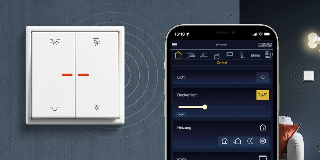 KNX RF Taster bei TIM-e GmbH in Rodgau